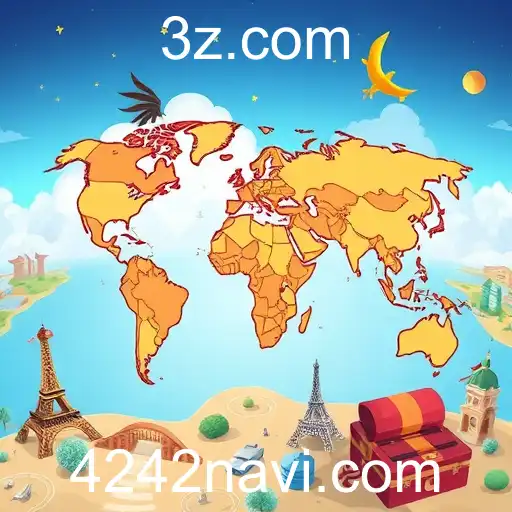 Descubra o Mundo com Jogos de Viagem no 4242.com